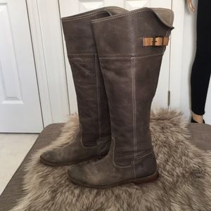 Frye boot in gray leather size 8B
